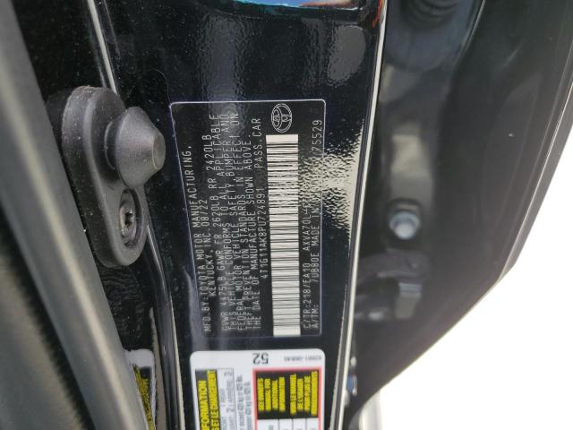 4T1G11AK8PU724891 - 2023 TOYOTA CAMRY SE NIGHT SHADE BLACK photo 13