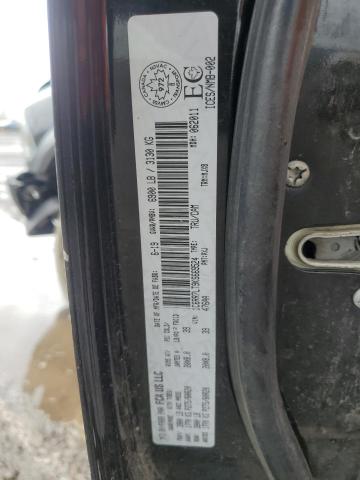 1C6RR7LT9KS669524 - 2019 RAM 1500 CLASS SLT შავი ფოტო 12