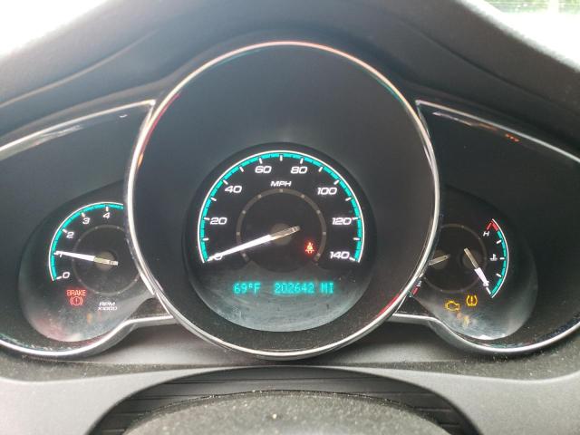 1G1ZE5E14BF271952 - 2011 CHEVROLET MALIBU LTZ ნაცრისფერი ფოტო 9