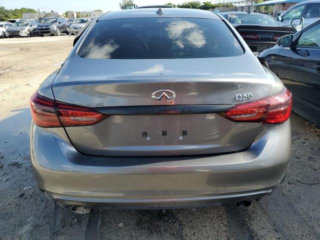 JN1EV7AP7KM515118 - 2019 INFINITI Q50 LUXE GRAY photo 6