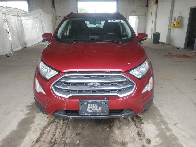 MAJ3S2GE0KC253802 - 2019 FORD ECOSPORT SE 栗色 照片 5
