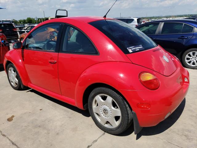 3VWBK21C34M403414 - 2004 VOLKSWAGEN NEW BEETLE GL RED photo 2