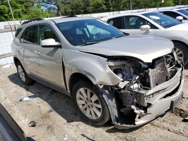 2CNFLNEW0A6295407 - 2010 CHEVROLET EQUINOX LT BEIGE photo 4