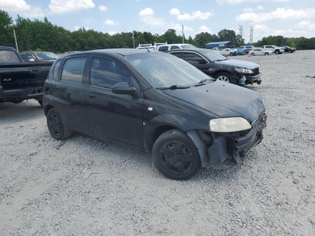 KL1TD66658B239406 - 2008 CHEVROLET AVEO BASE BLACK photo 4