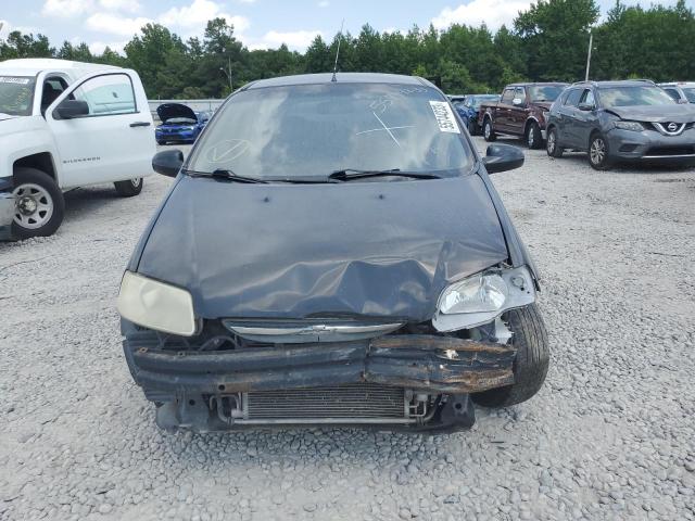 KL1TD66658B239406 - 2008 CHEVROLET AVEO BASE BLACK photo 5