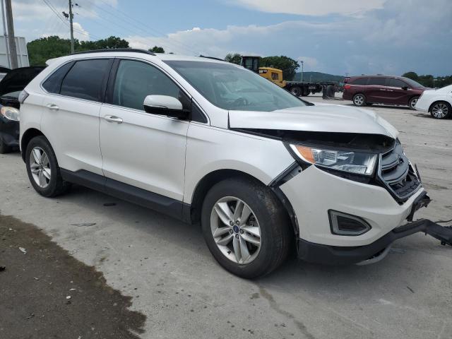 2FMPK4J80GBB18638 - 2016 FORD EDGE SEL WHITE photo 4