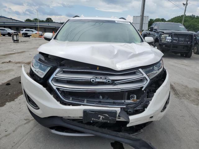 2FMPK4J80GBB18638 - 2016 FORD EDGE SEL WHITE photo 5