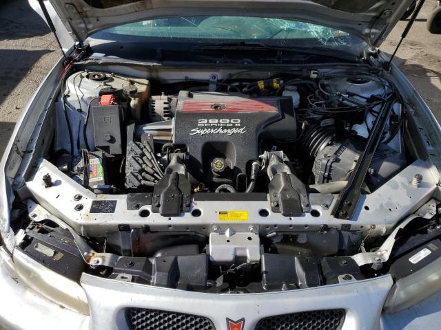 1G2WR52101F259139 - 2001 PONTIAC GRAND PRIX GTP SILVER photo 11