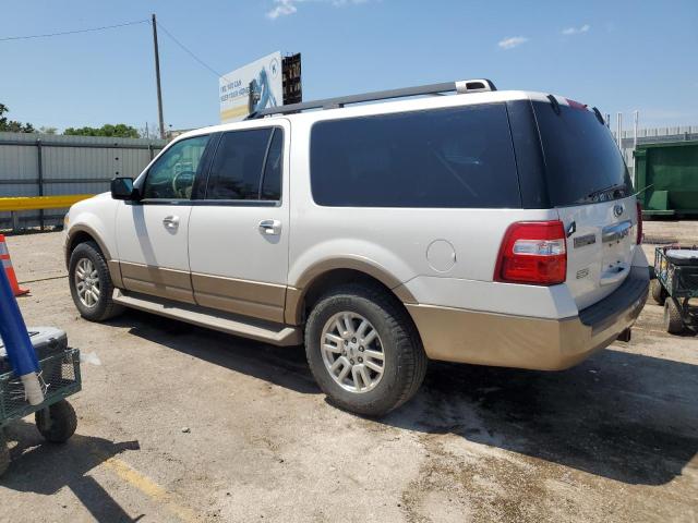 1FMJK1J51EEF27890 - 2014 FORD EXPEDITION EL XLT WHITE photo 2