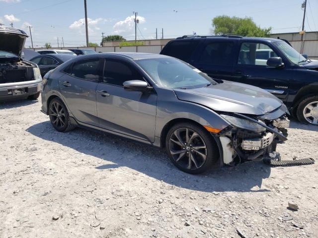 SHHFK7H99HU424224 - 2017 HONDA CIVIC SPORT TOURING GRAY photo 4