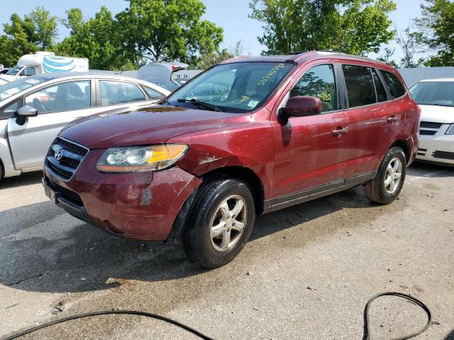 5NMSG13D07H057186 - 2007 HYUNDAI SANTA FE GLS BURGUNDY photo 1