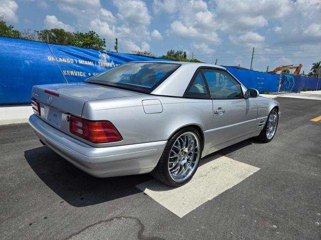 WDBFA76F2XF177702 - 1999 MERCEDES-BENZ SL 600 SILVER photo 4