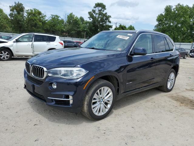 5UXKT0C59G0S77259 - 2016 BMW X5 XDR40E BLUE photo 1