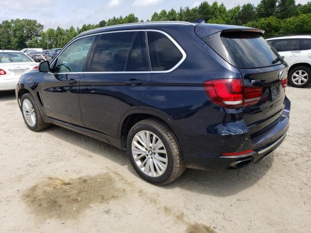 5UXKT0C59G0S77259 - 2016 BMW X5 XDR40E BLUE photo 2