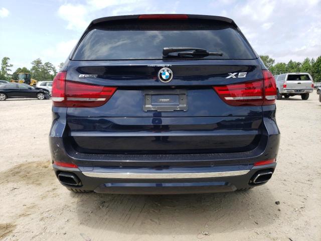 5UXKT0C59G0S77259 - 2016 BMW X5 XDR40E BLUE photo 6