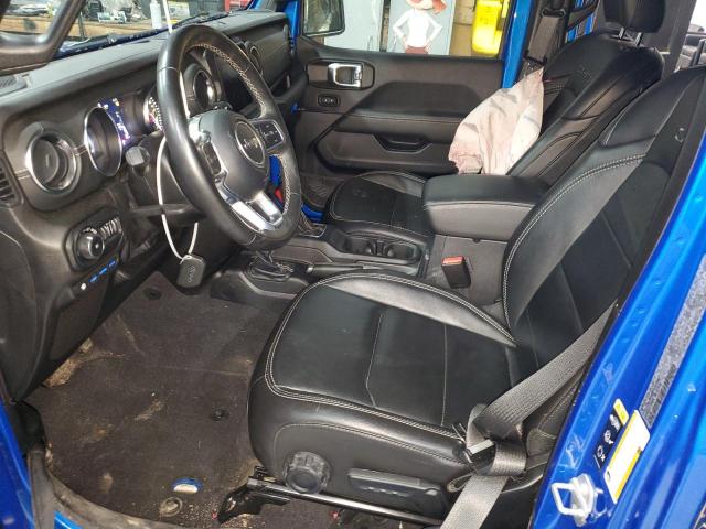 1C4JJXP60MW702990 - 2021 JEEP WRANGLER U SAHARA 4XE BLUE photo 7