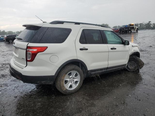 1FMHK8B85BGA69254 - 2011 FORD EXPLORER WHITE photo 3