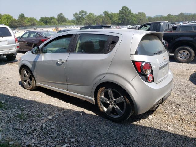 1G1JH6SB0F4166396 - 2015 CHEVROLET SONIC RS SILVER photo 2