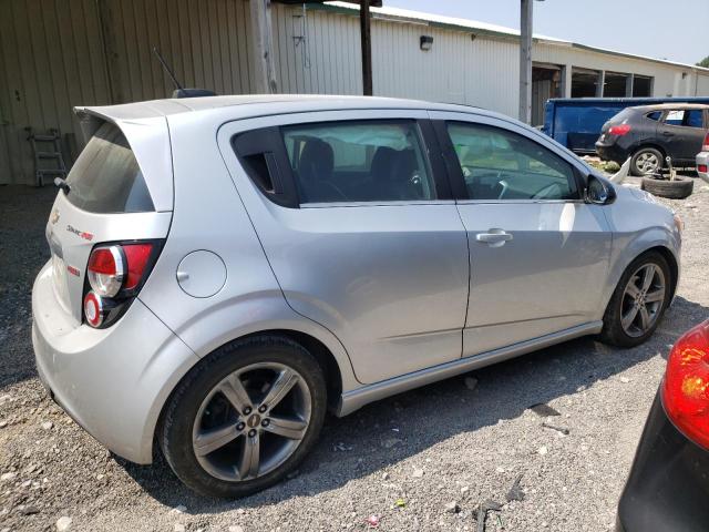 1G1JH6SB0F4166396 - 2015 CHEVROLET SONIC RS SILVER photo 3