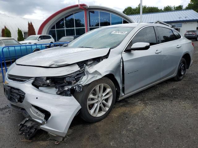 1G1ZD5ST7JF183596 - 2018 CHEVROLET MALIBU LT SILVER photo 1