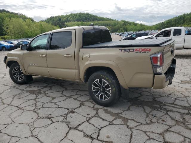 3TMCZ5AN0LM323895 - 2020 TOYOTA TACOMA DOUBLE CAB TAN photo 2