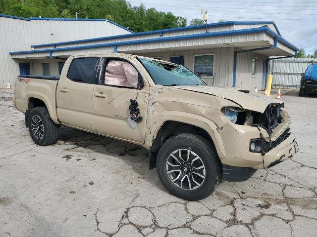 3TMCZ5AN0LM323895 - 2020 TOYOTA TACOMA DOUBLE CAB TAN photo 4