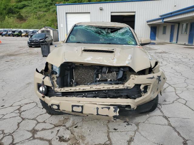 3TMCZ5AN0LM323895 - 2020 TOYOTA TACOMA DOUBLE CAB TAN photo 5