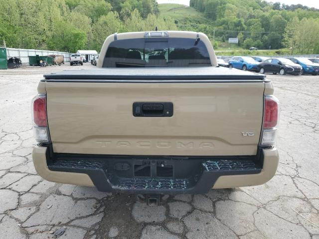 3TMCZ5AN0LM323895 - 2020 TOYOTA TACOMA DOUBLE CAB TAN photo 6