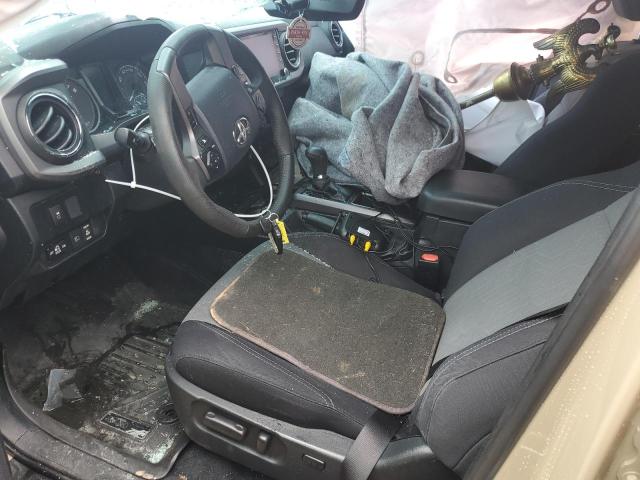 3TMCZ5AN0LM323895 - 2020 TOYOTA TACOMA DOUBLE CAB TAN photo 7