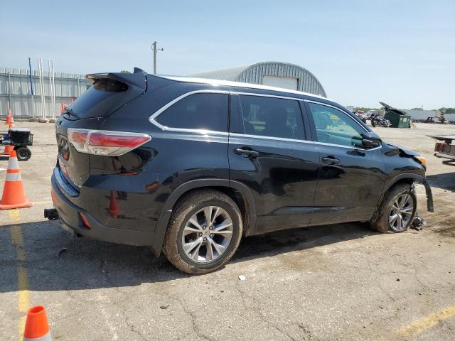 5TDJKRFH7ES055503 - 2014 TOYOTA HIGHLANDER XLE Qara foto 3