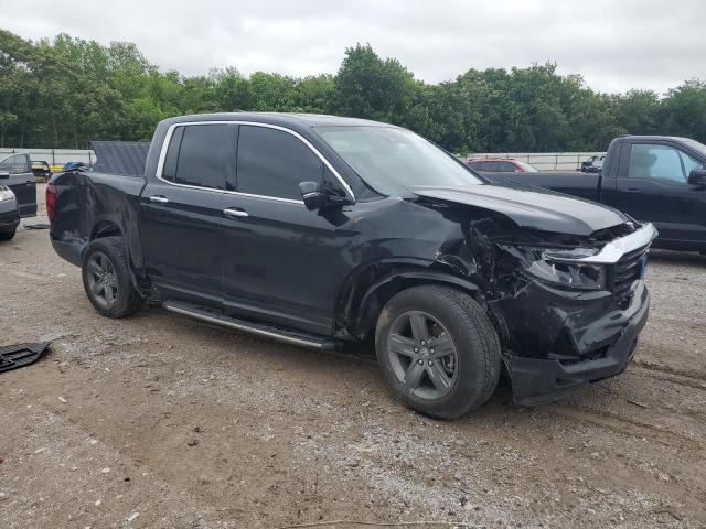 5FPYK3F7XNB002065 - 2022 HONDA RIDGELINE RTL შავი ფოტო 4