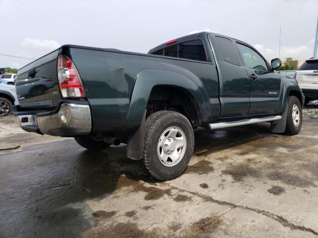 5TEUX4EN7AZ681509 - 2010 TOYOTA TACOMA ACCESS CAB მწვანე ფოტო 3