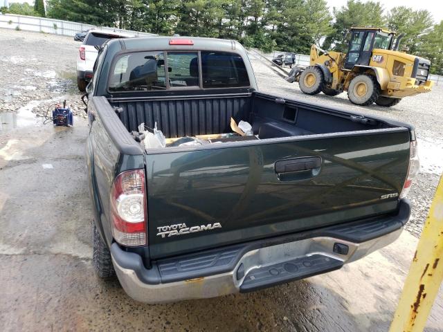 5TEUX4EN7AZ681509 - 2010 TOYOTA TACOMA ACCESS CAB GREEN photo 6