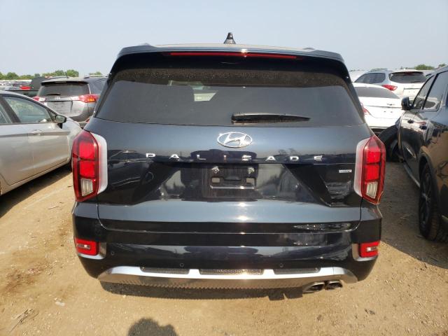 KM8R7DHE3NU471775 - 2022 HYUNDAI PALISADE CALLIGRAPHY BLUE photo 6