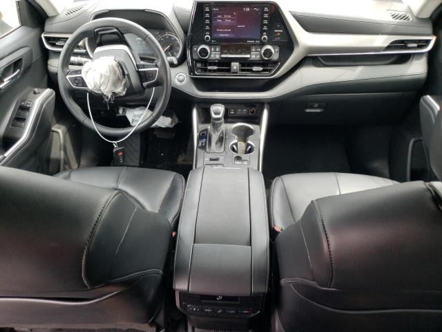 5TDGZRBH6NS573727 - 2022 TOYOTA HIGHLANDER XLE BLACK photo 8
