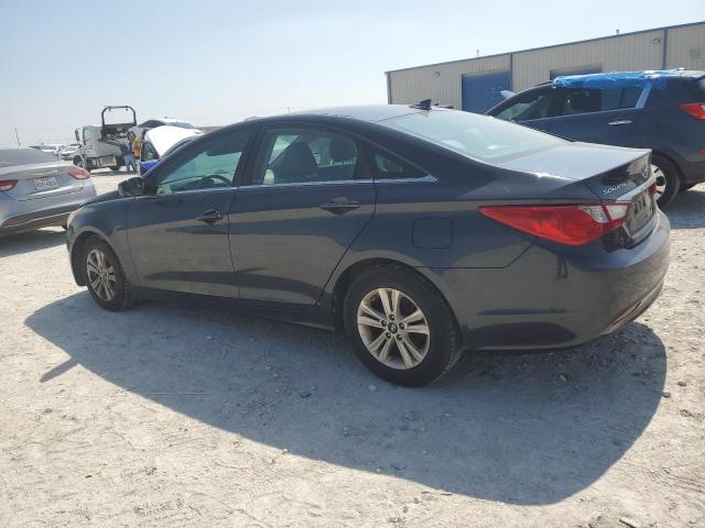 5NPEB4AC0DH758283 - 2013 HYUNDAI SONATA GLS BLUE photo 2