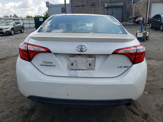 5YFBPRHE3FP220515 - 2015 TOYOTA COROLLA ECO WHITE photo 6