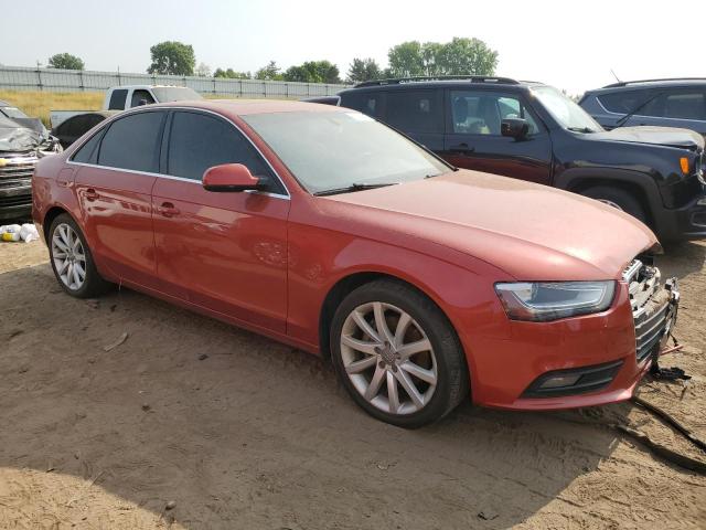 WAUBFAFL1DN015269 - 2013 AUDI A4 PREMIUM ORANGE photo 4