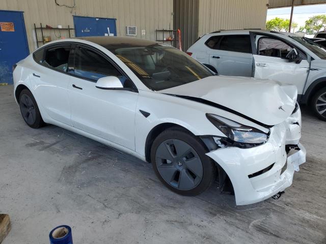 5YJ3E1EA5PF544771 - 2023 TESLA MODEL 3 WHITE photo 4