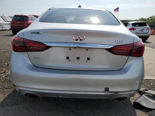 JN1CV7AR2JM280375 - 2018 INFINITI Q50 PURE SILVER photo 6