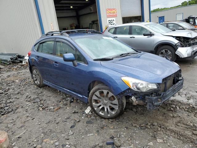 JF1GPAL69D2859233 - 2013 SUBARU IMPREZA SPORT PREMIUM BLUE photo 4