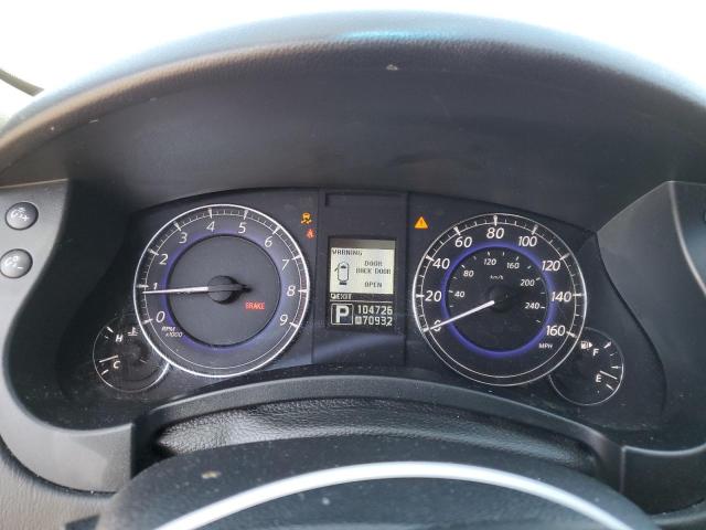 JN1AJ0HR7CM453147 - 2012 INFINITI EX35 BASE Սև լուսանկար 9