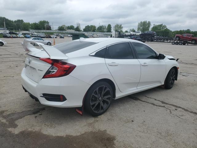 2HGFC2F82MH533240 - 2021 HONDA CIVIC SPORT Weiß Foto 3