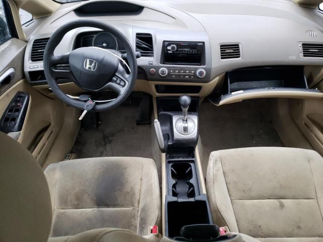 1HGFA16566L097858 - 2006 HONDA CIVIC LX BLUE photo 8