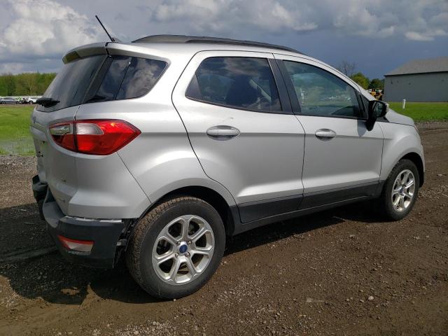 MAJ3S2GE1KC305454 - 2019 FORD ECOSPORT SE ვერცხლისფერი ფოტო 3