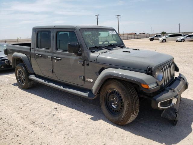 1C6HJTFG2ML529046 - 2021 JEEP GLADIATOR OVERLAND GRAY photo 4