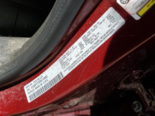 1C6SRFFT3RN116903 - 2024 RAM 1500 BIG HORN/LONE STAR BURGUNDY photo 12