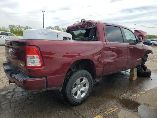 1C6SRFFT3RN116903 - 2024 RAM 1500 BIG HORN/LONE STAR BURGUNDY photo 3