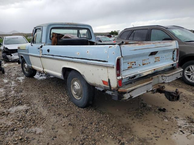 F25YRD96957 - 1969 FORD F-250 TWO TONE photo 2