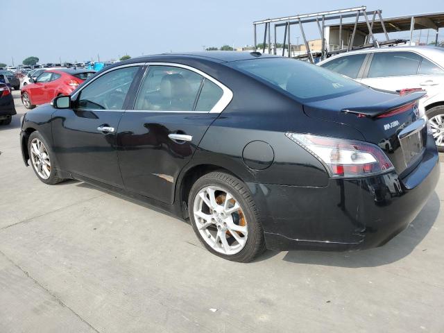 1N4AA5AP2EC436628 - 2014 NISSAN MAXIMA S BLACK photo 2